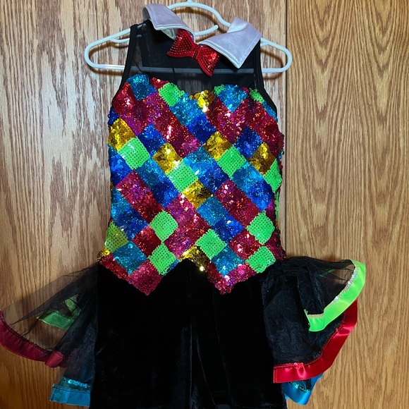 Dance costume . Jazz/ Tap. Never used - Picture 2 of 4